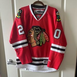Brandon Saad Chicago Blackhawks jersey #20